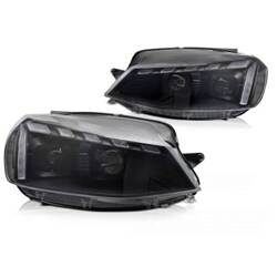 Faruri full LED negre VW Golf 7 17-19