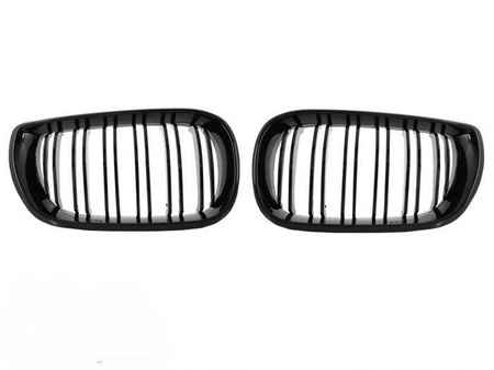 GRILĂ (RINICHI) BMW E46 01-05 NEGRU LUCIOS