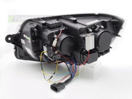 LED TUBE LIGHT BLACK DRL SEQ faruri pentru VW T6 2015-2019