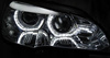 Faruri noi BMW X5 E70 E70 07-10 RINGI 3D DRL CHR XENON AFS