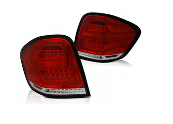 Mercedes M-Class W164 09-11 Red Smoke Led