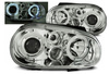 Faruri VW Golf IV 4 97-03 ringi cromat