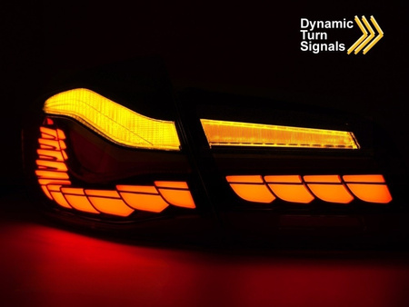 OLED roșu LED lumini spate pentru BMW F10 10-16