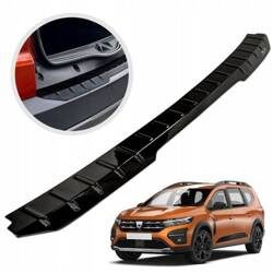Bandă de protecție a portbagajului acoperită pe bara de protecție spate pentru DACIA JOGGER 2021-
