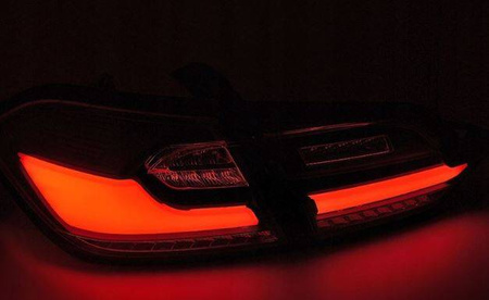 Lămpi LED Ford Fiesta mk8 viii 17-21 led bar negru dinamic