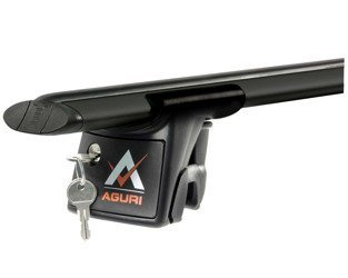 Suport de acoperiș din aluminiu pentru șine integrate Aguri Runner BLACK