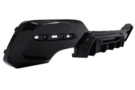 DIFUZOR BMW F20 F21 15-19 TWIN DOUBLE PIANO BLACK