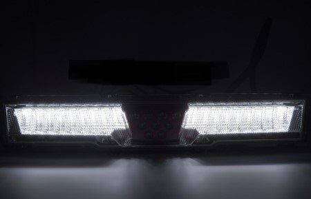 Lumina bara spate Toyota GR86 21 - alb rosu