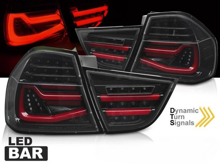 Nume LED-uri lumini spate negru pentru BMW E90 09-11