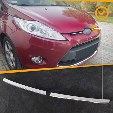 Benzi decorative grila grila fata pentru FORD FIESTA VII 2008-2012 HB