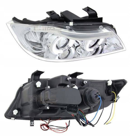 Faruri BMW E90/E91 CHROM RINGI