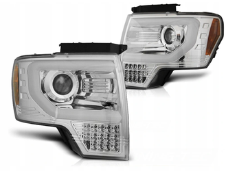 Lămpile față Ford F150 Mk12 08-14 Led Chrome