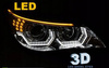 Led faruri cromate pentru Bmw E60 E61 03-07