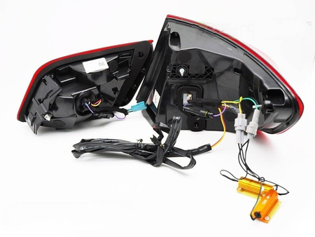 OLED roșu LED lumini spate pentru BMW F10 10-16