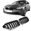 GRILĂ DE RINICHI BMW F30 F31 11-18 NEGRU LUCIOS DUBLU