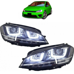 FARURI PENTRU VW GOLF VII 13-17 U-STYLE LED