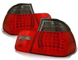 Lumini spate cu LED-uri BMW E46 Sedan SMOKE