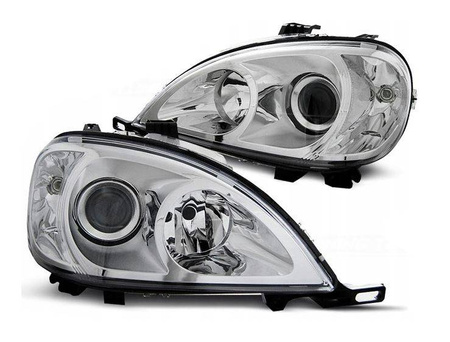 Lămpi noi Mercedes W163 ML M-Class 98-01 cromat