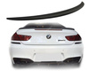 SPOILER BMW F12 F13 11-18 ABS NEGRU LUCIOS PORTBAGAJ