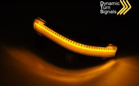 Indicatoare laterale în oglinzi fumurii. VW Crafter 2017-