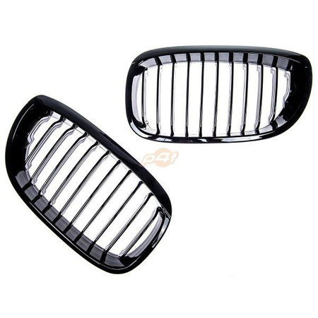 GRILĂ BMW E46 COUPE CABRIO 03-06 SINGLE GLOSS BLA