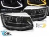 LED TUBE LIGHT BLACK DRL SEQ faruri pentru VW T6 2015-2019