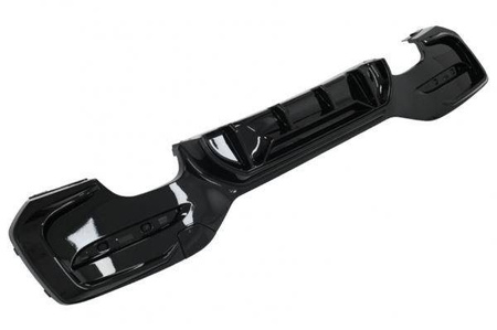 DIFUZOR BMW F20 F21 15-19 TWIN DOUBLE PIANO BLACK