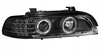 BMW E39 faruri cu LED-uri NEGRE cu LED-uri + ANULE