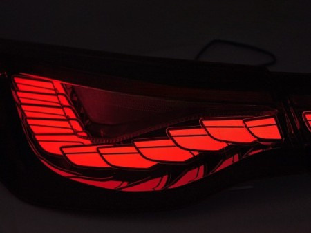 Faruri spate LED Smoke BMW G22 G23 (începând cu 2020) | Indicator dinamic,