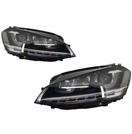 FARURI PENTRU VW GOLF VII 13-17 U-STYLE LED
