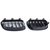 GRILĂ BMW E87/E81 07-11 DUBLU GLOSAT NEGRU