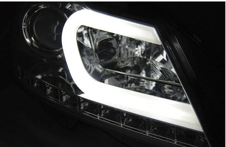 Faruri Mercedes W204 11-14 CHROME LED