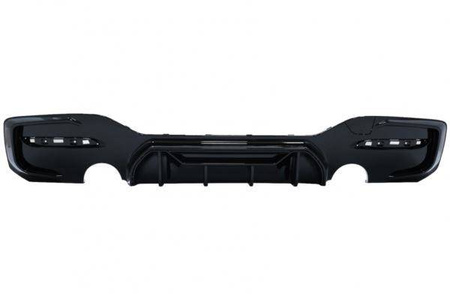 DIFUZOR BMW F20 F21 15-19 TWIN SINGLE PIANO BLACK