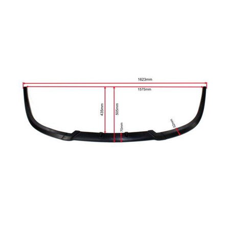 SPOILER UNIVERSAL VW GOLF 5 LOOK GTI