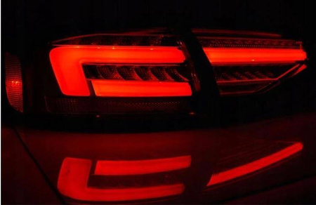 Audi A4 B8 B8 12-15 sedan negru dts LED lămpi negre