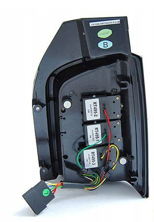 ROȘU ALBASTRU LED pentru VW T6.1 20-bar