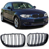 GRILĂ BMW E87/E81 07-11 DUBLU GLOSAT NEGRU
