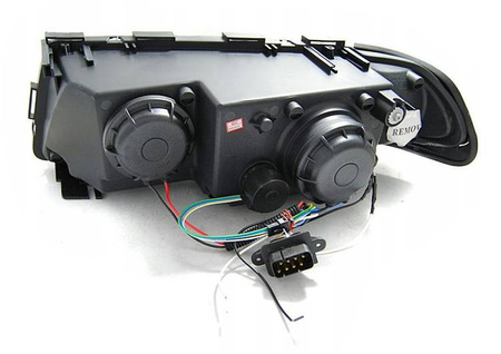 Faruri Bmw E38 94-01 Ringi 3d Led Chrome