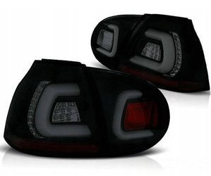 Lumini cu LED-uri noi Vw Golf V 5 negru fum negru a condus bară