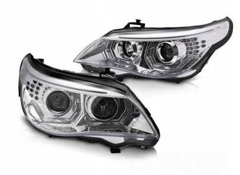 Led faruri cromate pentru Bmw E60 E61 03-07