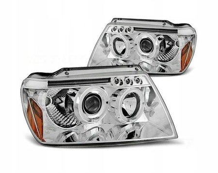 Chrysler Jeep Grand Cherokee lămpi cu lentile cromate