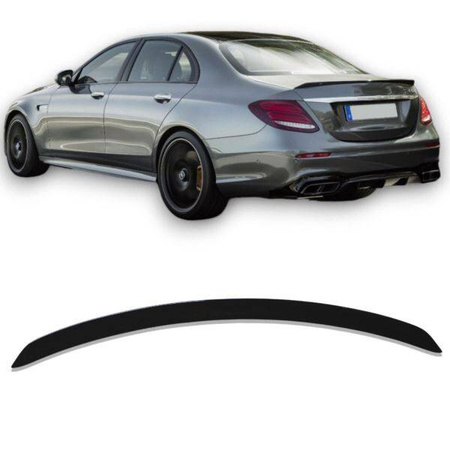 Spoiler trapa MERCEDES W213 16-22 negru lucios