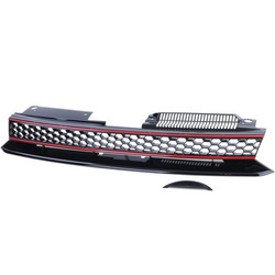 GRILĂ GRILĂ VW GOLF 6 08-12 GTI STYLE TUNING