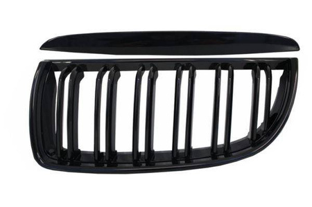 GRILĂ (RINICHI) BMW E90 E91 05-08 NEGRU LUCIOS
