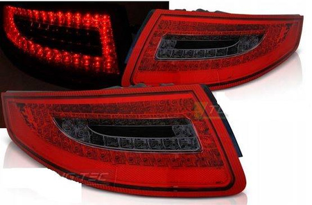 Porsche 911 997 04-09 Lămpi LED Roșu Fum