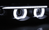 Faruri Bmw E38 94-01 Ringi 3d Led negru