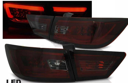 Renault Clio IV 13- fum roșu a condus lămpi de fum roșu