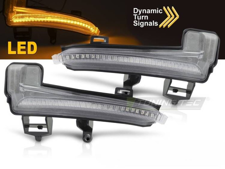 Semnalizatoare pentru SKODA SUPERB III 15-18 LED ALB