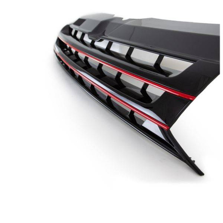 GRILĂ T5 09-15 BEDGELESS FĂRĂ INSIGNĂ NEGRU LUCIOS