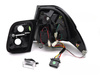 Lumini spate cu LED-uri Black Smoke pentru BMW E46 Sedan 1998-2001
